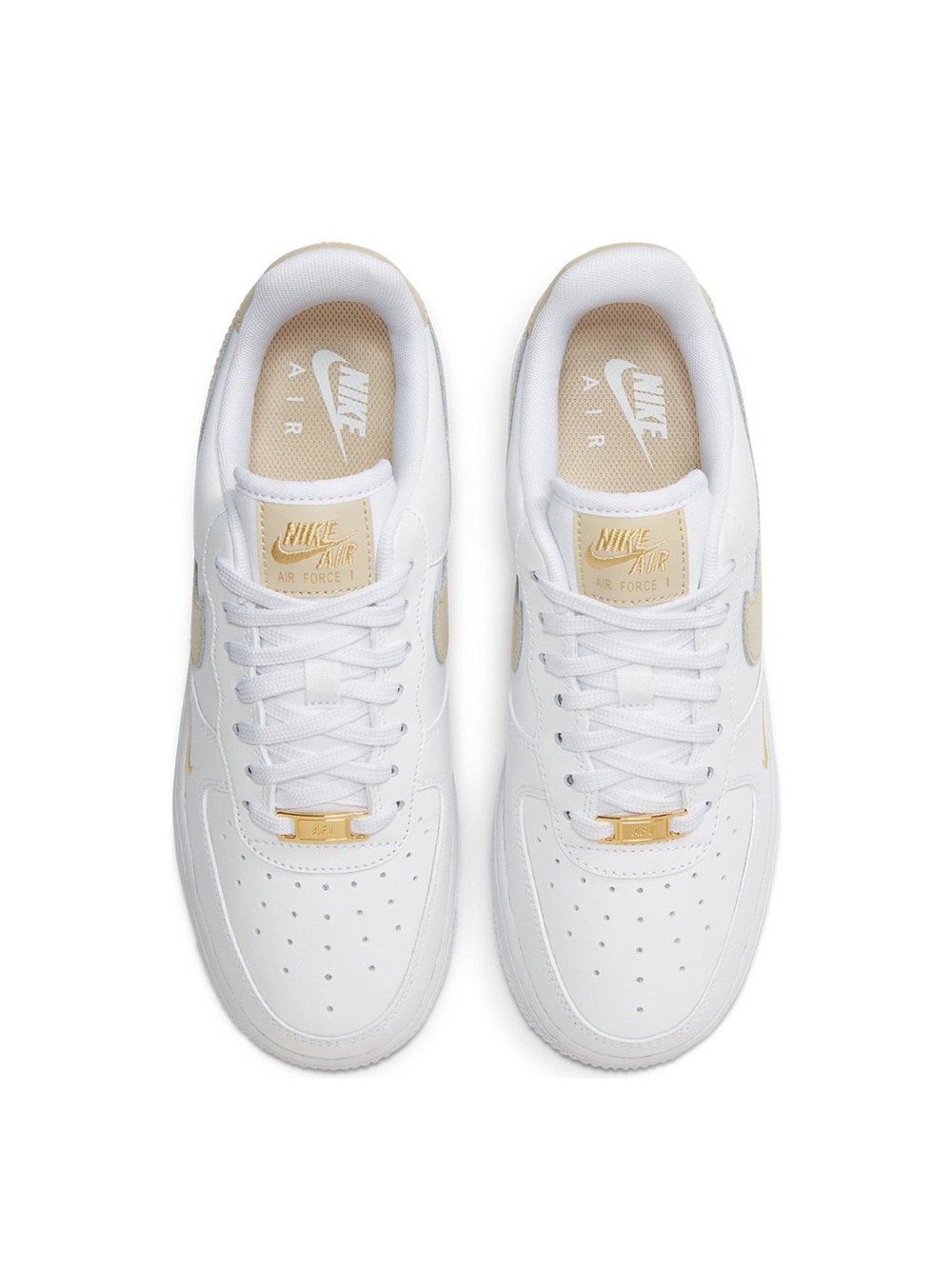 Nike Air Force 1 White/Rattan - Picture 4 of 4